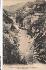AUHP4-0291-01 - BELLEGARDE - gorges du canon du rhone - défilé de malpertuis