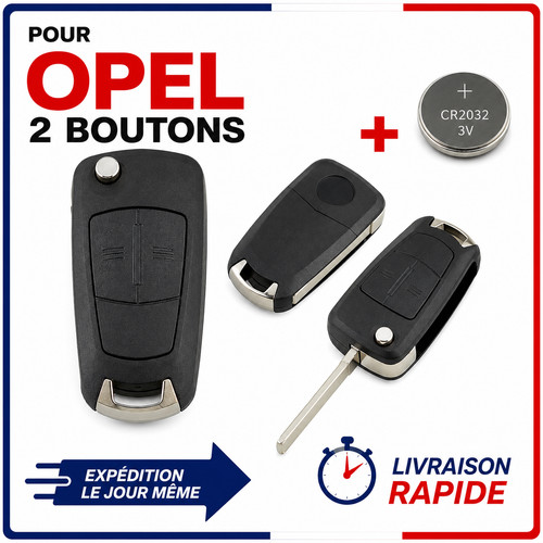 Boîtier clé plip opel - plip, astra