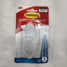 3M BATH17-ES - Command Large Frosted Towel Hook