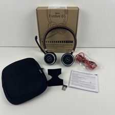 Jabra Evolve 65 MS Stereo Wireless Headset (6599-823-309) New Open Box