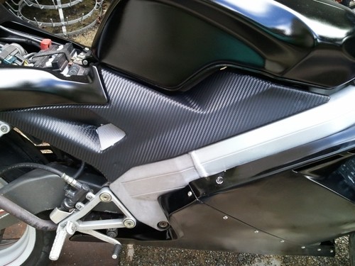 Film carbone 200cm sur - sur, 3d