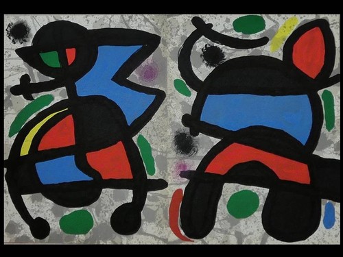 Joan miro composition - joan, miro,