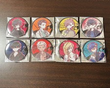 Série complète de 8 insignes