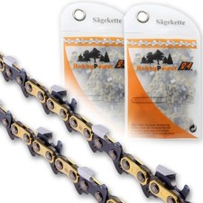 2 Pièces Chaîne De Scie VM Pour Tronçonneuse Husqvarna 325 1,5Mm 40Cm 66TG