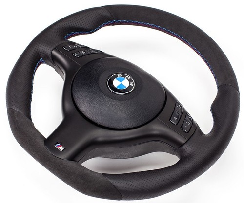 échange volant cuir bmw - volant, en