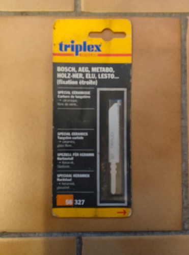 Lame scie triplex - triplex, spécial
