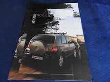 catalogue renault scenic RX4 2001