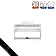Piano numérique CASIO Privia PX-770WE 88 touches avec finition bois blanc Jap...