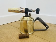 Vintage Brass Blow Torch MAX  SIEVERT, Type 220, Collectible, Sweden, Pre-1939
