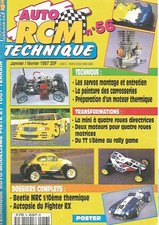 AUTO RCM TECHNIQUE N°56 SERVOS MONTAGE ET ENTRETIEN / BEETLE MRC THERMIQUE