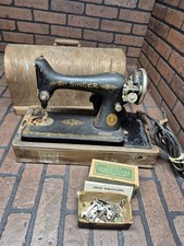 Antique Singer Portable Sewing Machine 1930s For Parts Or Repair 