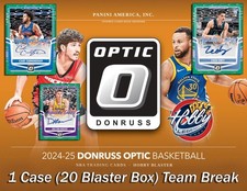 SAN ANTONIO SPURS 24/25 Panini OPTIC BASKETBALL 1 Case (20 Box) Team Break#8
