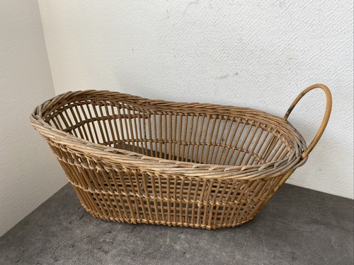 Ancien panier berceau - ancien, poupée