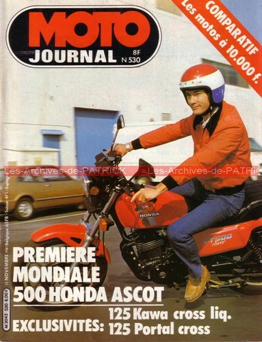 Moto journal 530 - moto, 500