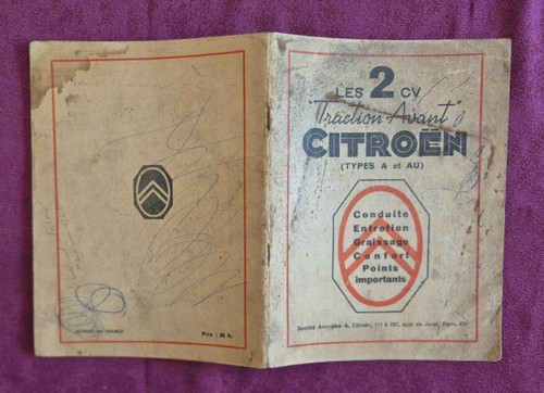 Citroen type a et - type,