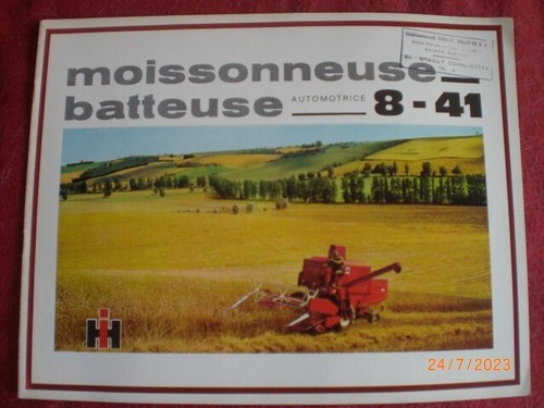 Old advertising brochure - old,