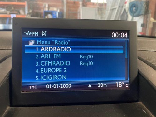 Autoradio origine peugeot - autoradio, d'origine