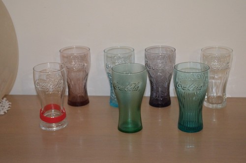 Rare verre coca - 7,
