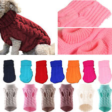 ✹Petit Manteau Pour Chien Chiot Pull Tricoté Pull Thermique Hiver Chat /