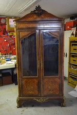 jolie petite bibliothèque-vitrine -style Louis xv-