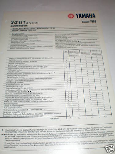 Original inspektionsblatt - inspektionsblatt,