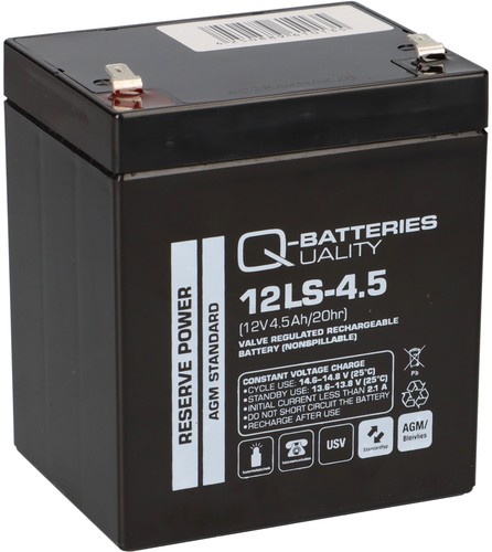 Batterie gel plomb 12v 5ah - gel, 4,5ah
