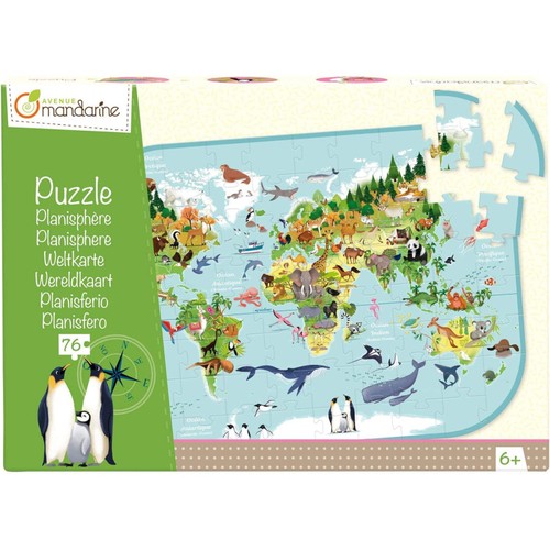 Puzzle educatif 76 pièces - educatif,