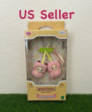 Sylvanian Families Cherry Twin Cutie Cherries Keychain LIMITED Calico Critters