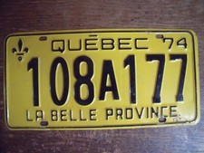 Plaque Minéralogique Tôle