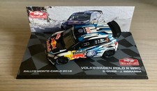 B) THE CAST VOLKSWAGEN POLO R WRC RALLYE MONTE CARLO 2016 S.OGIER - 1/43RD SCALE