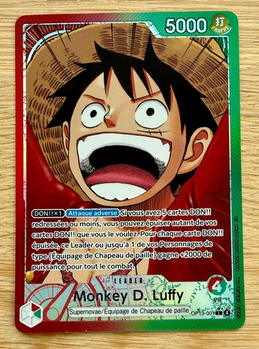 Carte one piece monkey - carte,