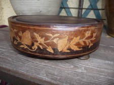 SOCLE EN BOIS MARQUETERIE POUR