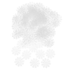  150 Pcs Toile D'araignée Decoration Halloween Décoration Web D'Halloween Spider