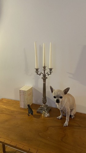 Grand chandelier bougeoir en - grand,