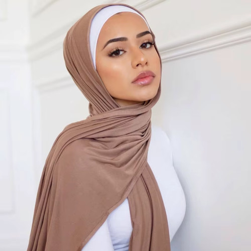 Hijab coton jersey extensible - hijab,