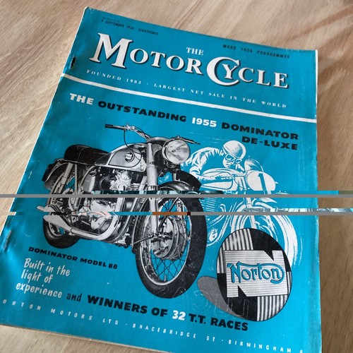 Motor cycle magazine anglais - motor,