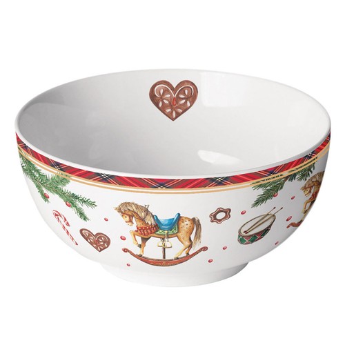 Bol noël cheval bascule - de,