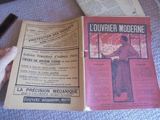 L'OUVRIER MODERNE 1914