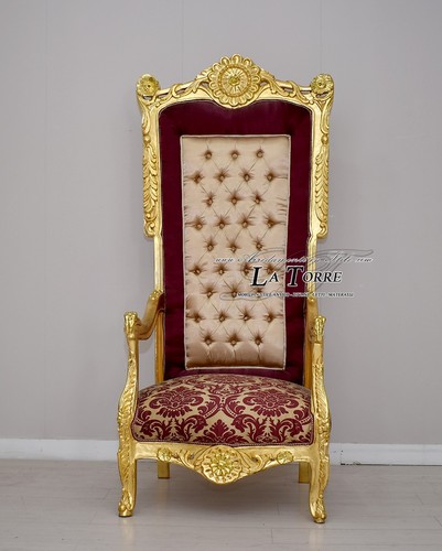 Fauteuil empire canapé trône - fauteuil,