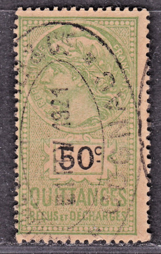 Timbre france fiscal 1921 - france,