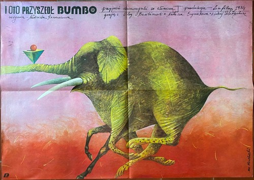 Affiche polonaise bumbo - polonaise,