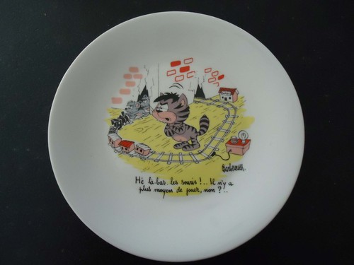 Petite assiette parlante