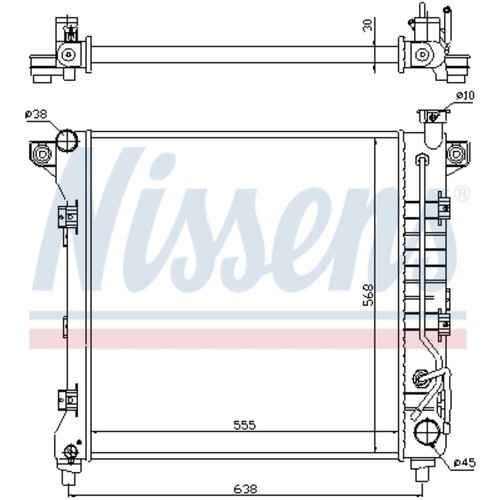 Radiateur moteur - moteur,