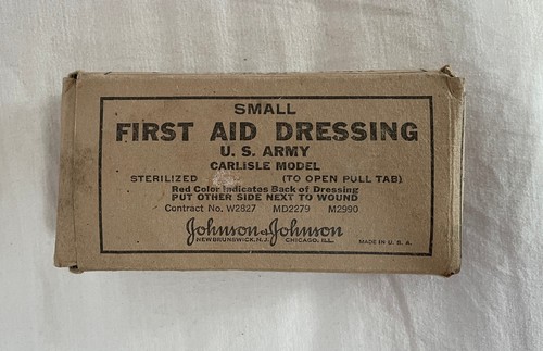 Small aid dressing post - dressing, post-war