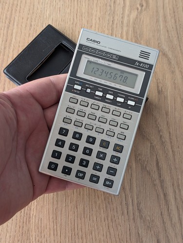 Vintage casio 8100 - vintage, fx-8100