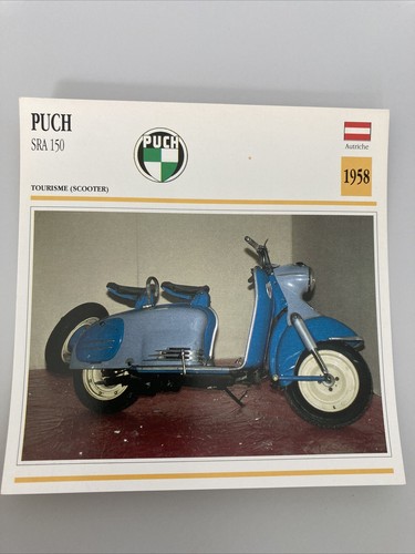 Puch sra 150 scooter 1958 - scooter,