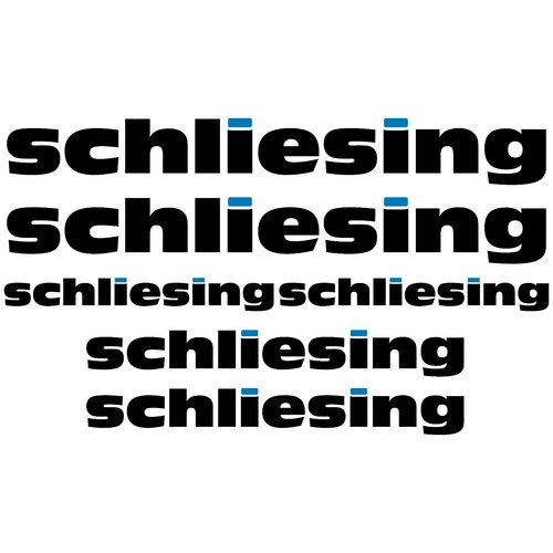 Schliesing autocollant - xl,