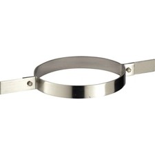 collier de fixation haute pour tubage souple d 230 inox non peint