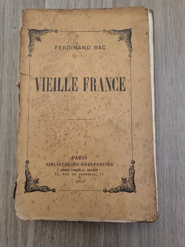 Ancien livre 1913 - livre,
