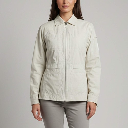 Veste zippée manches - veste, à